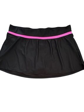 NWOT ZeroXposure Size XL Black/Pink Swim Skirt